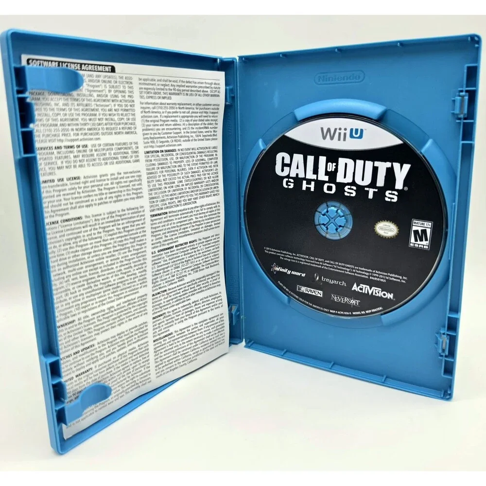 Call of Duty: Ghosts (Nintendo Wii U, 2013) Complete CIB - Excellent